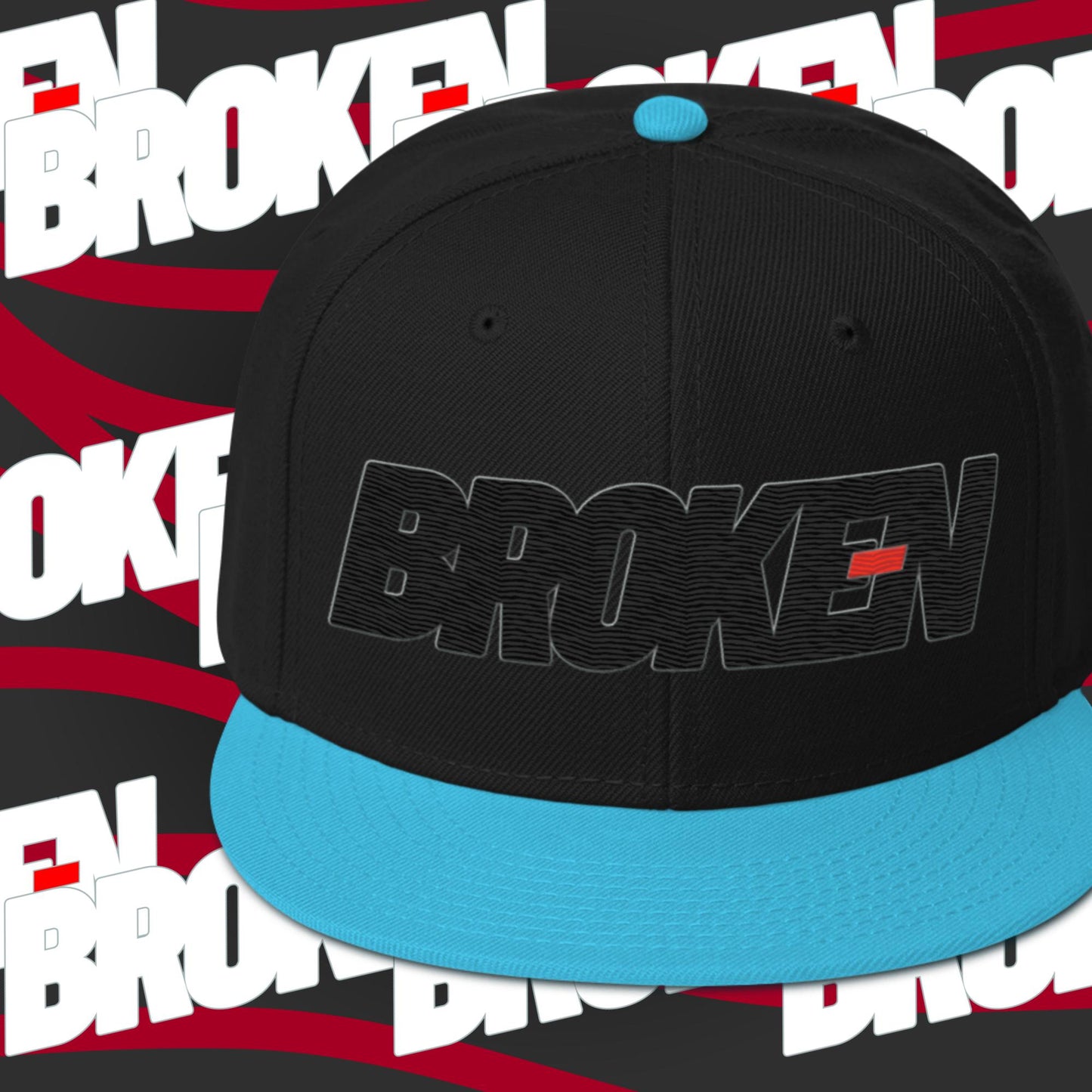 "Broken" Caps by TheLowestoftheLows (Black)