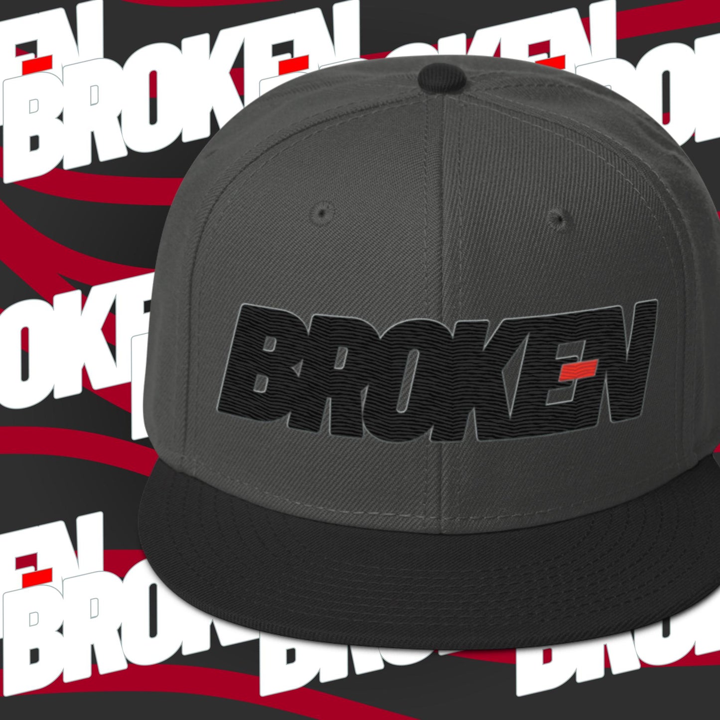 "Broken" Caps by TheLowestoftheLows (Black)