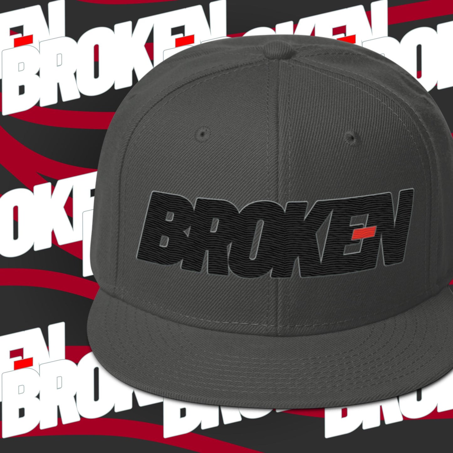 "Broken" Caps by TheLowestoftheLows (Black)