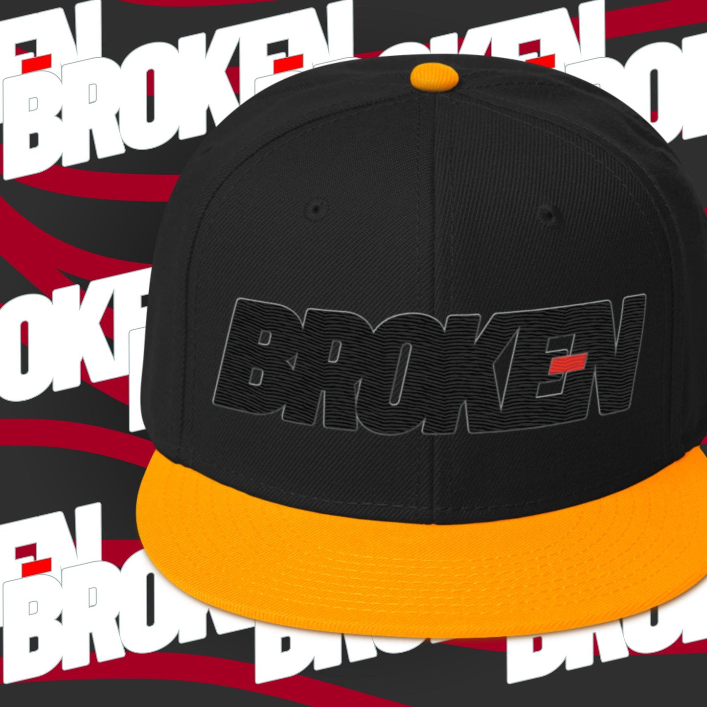 "Broken" Caps by TheLowestoftheLows (Black)
