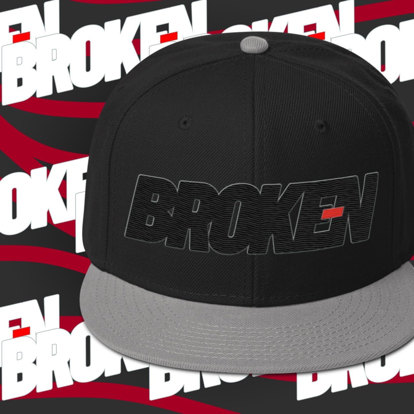 "Broken" Caps by TheLowestoftheLows (Black)