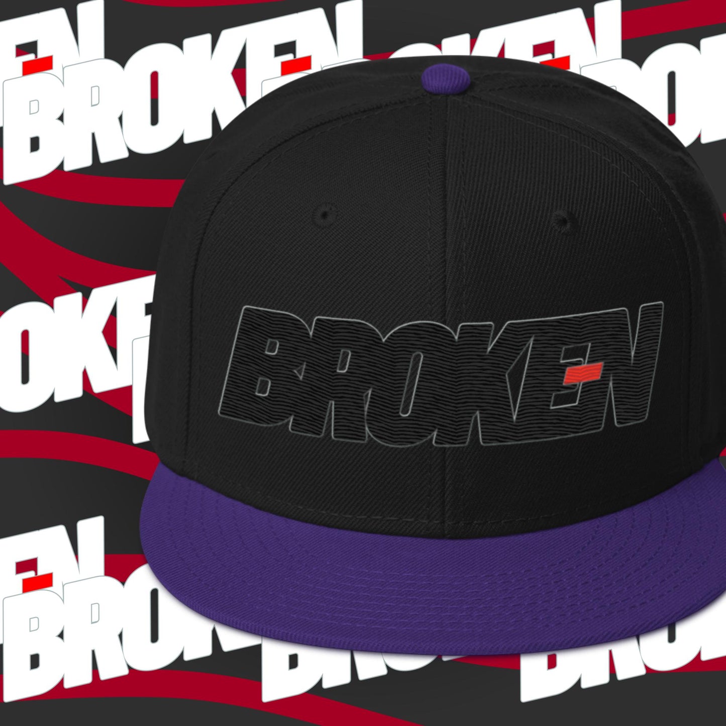 "Broken" Caps by TheLowestoftheLows (Black)