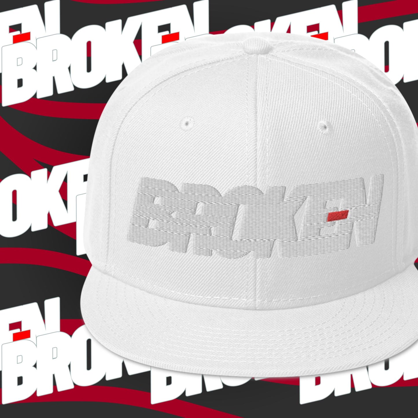 "Broken" Caps by TheLowestoftheLows (White)