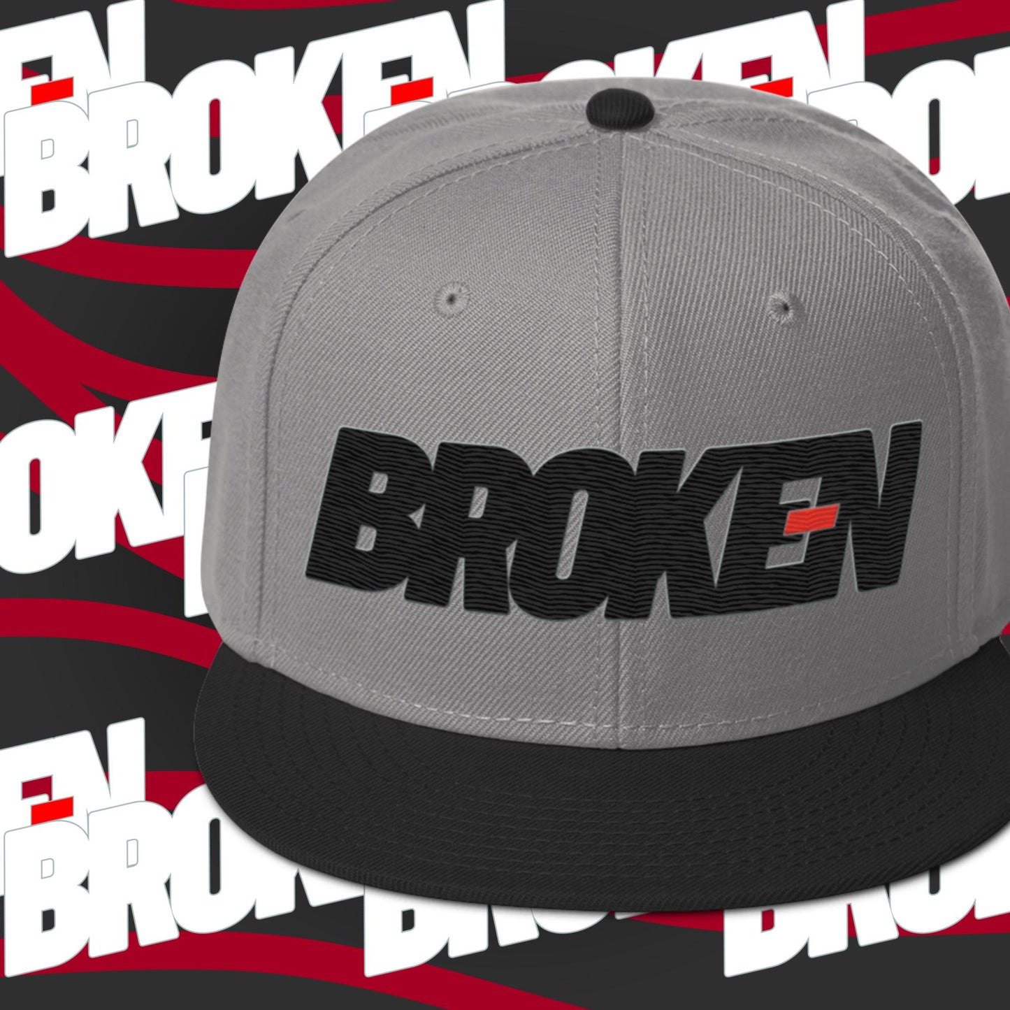 "Broken" Caps by TheLowestoftheLows (Black)