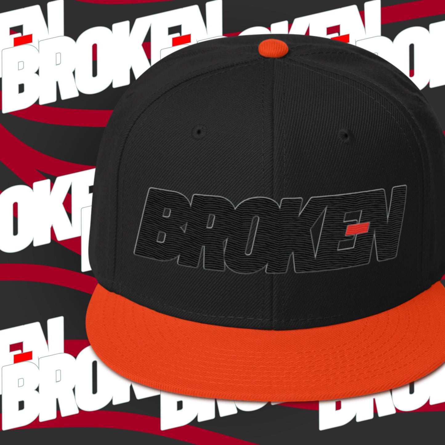 "Broken" Caps by TheLowestoftheLows (Black)